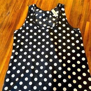 Bow Back Tank Top w/headband - BRAND NEW